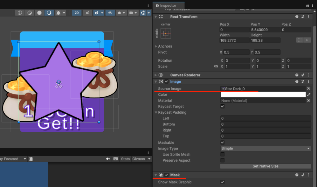 [Unity]マスク機能を理解してUIやsprite画像を自由自在に切り取ろう！[マスク徹底攻略] | えきふるゲームラボ